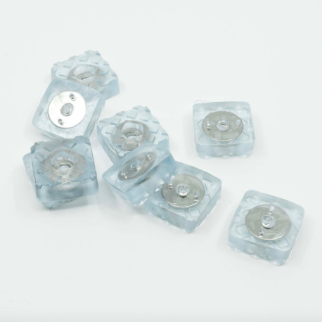 Möbeltassar gummi med skruv