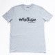 T-shirt, gråmelerad